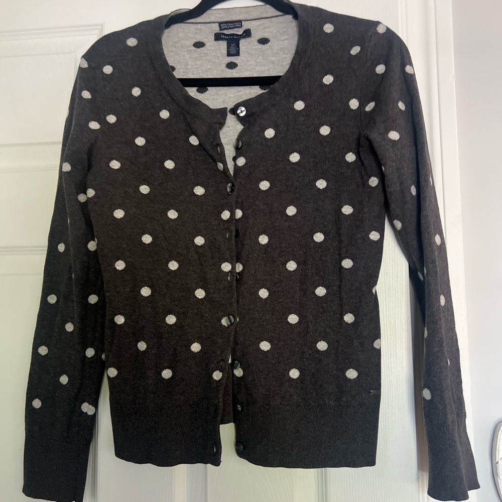 Tommy Hilfiger Polka Dot Cardigan